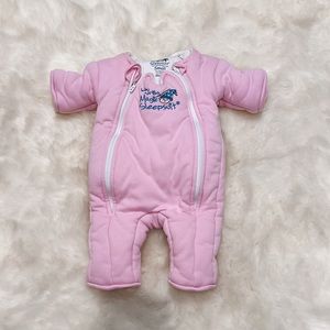 Baby Merlin's Magic Sleepsuit Pink Cotton 3-6 months